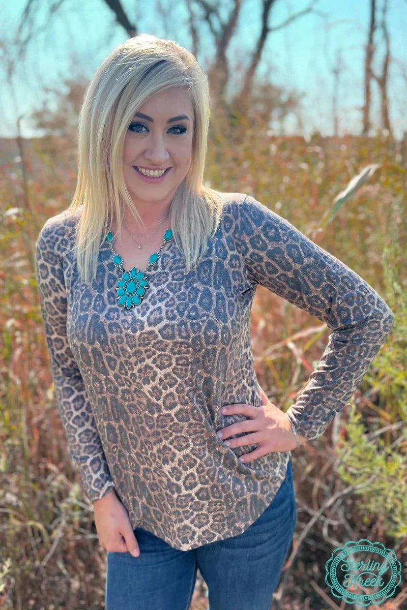 Plus Cheetah Chic Top