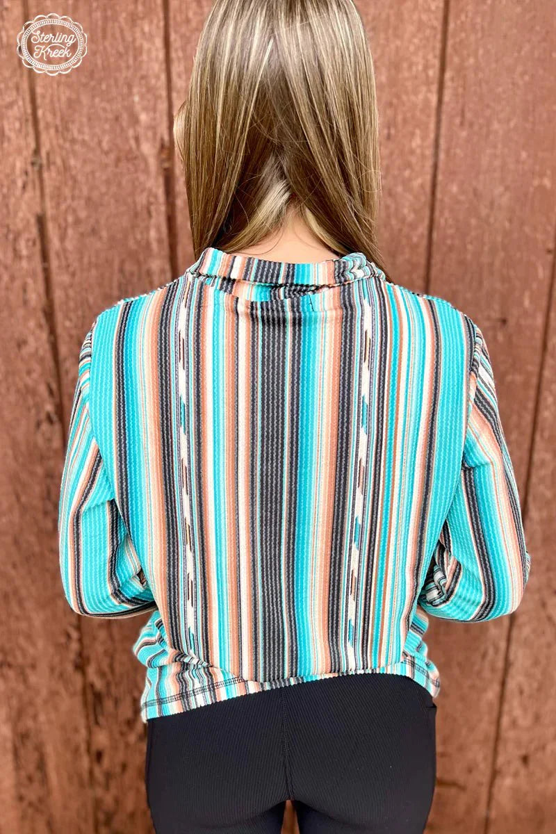 PLUS Serape Me Up Pullover