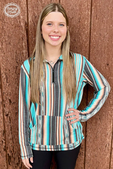 PLUS Serape Me Up Pullover