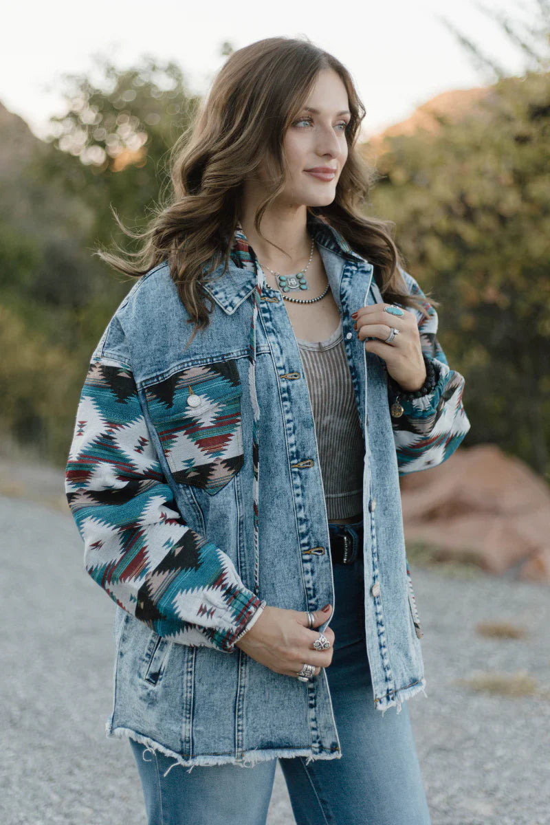 Sterling Kreek Southern Roots Denim Shacket