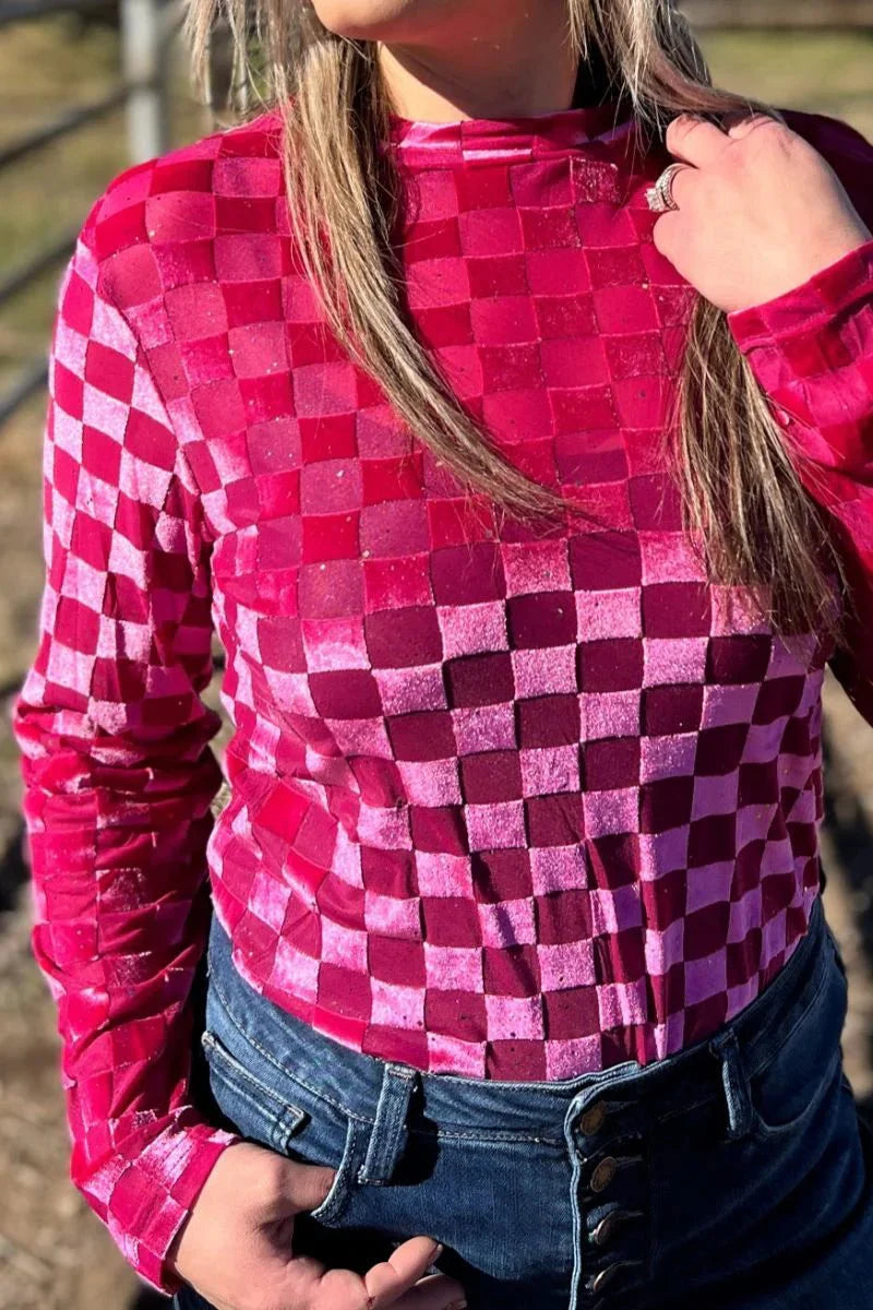 Sterling Kreek You Da Bomb Pink Top